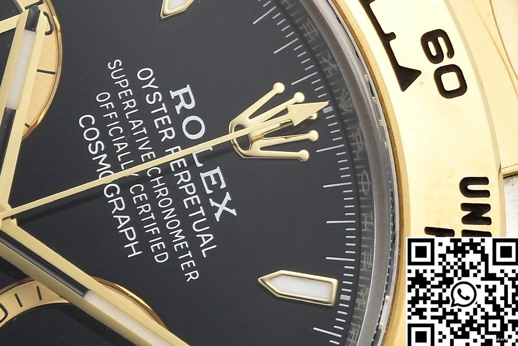 Rolex Gold Daytona Factory Cosmograph M126503 Bezel Clean 0414